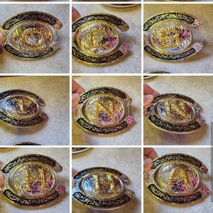 Western letter initial horseshoe belt buckle.  Choose 1. All letters ava…